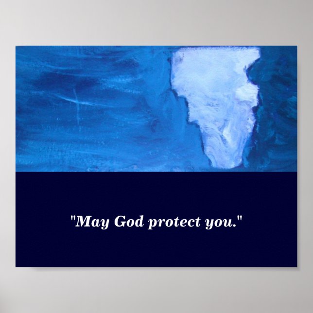 PÓSTER QUE DEUS O PROTEJA (Frente)