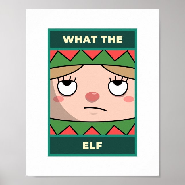 Poster Que Elf (Frente)