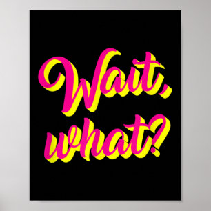 Poster Que Engraçado Dizer Teen Popular Slang Graphi