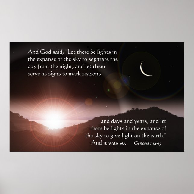 Póster Que haja Luzes (Frente)