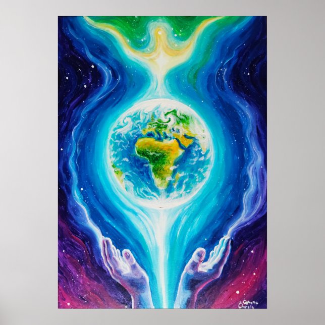 Poster Que haja paz na Terra (Frente)