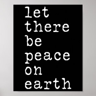 Poster Que Haja Sem guerra de Paz Contra Guerra para Trav