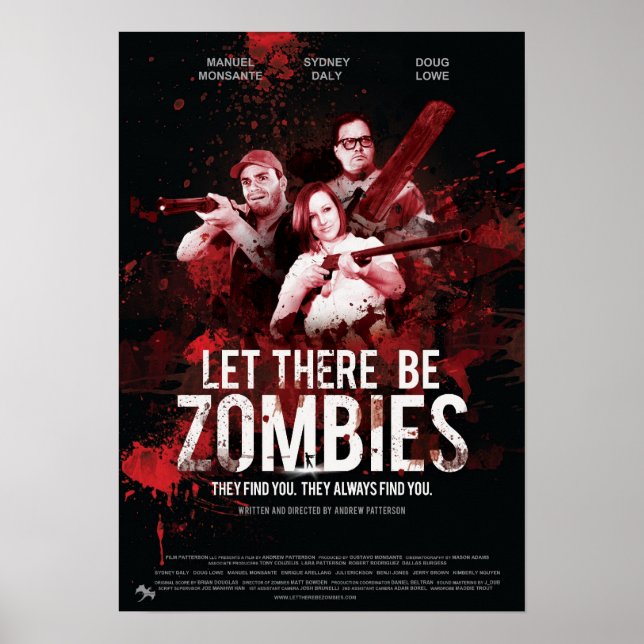 Poster Que Haja Zombies (Frente)
