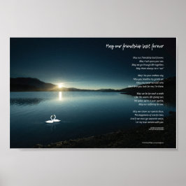 Póster Que nossa amizade dure para sempre