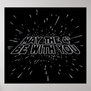 Poster Que O 4º Esteja Com Você