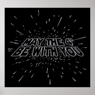 Poster Que O 4º Esteja Com Você