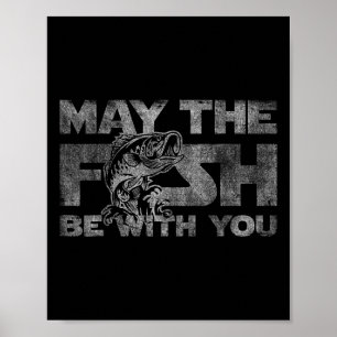 Poster Que O Peixe Consigo O Seu Engraçado Gif De Pesca Q