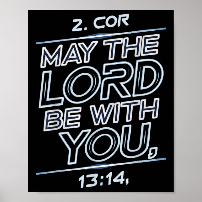 Poster Que O Senhor Esteja Contigo  (Frente)