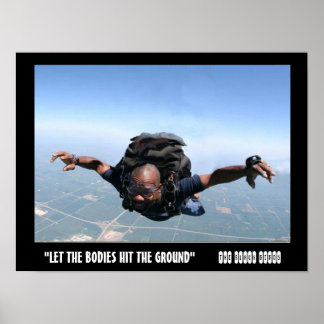 Poster Que os corpos cheguem ao chão