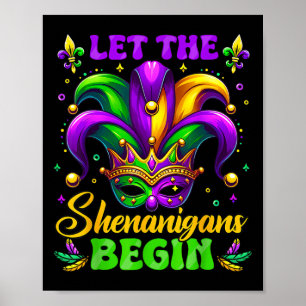 Poster Que Os Shenanigans Comecem A Mardi Gras 4