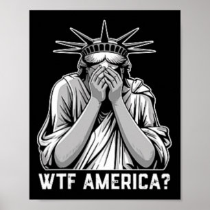 Poster Que porra é essa América Trump 