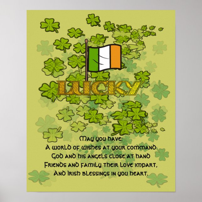 Póster Que Tenha Um Mundo De Desejos Ao Seu Comando (Frente)