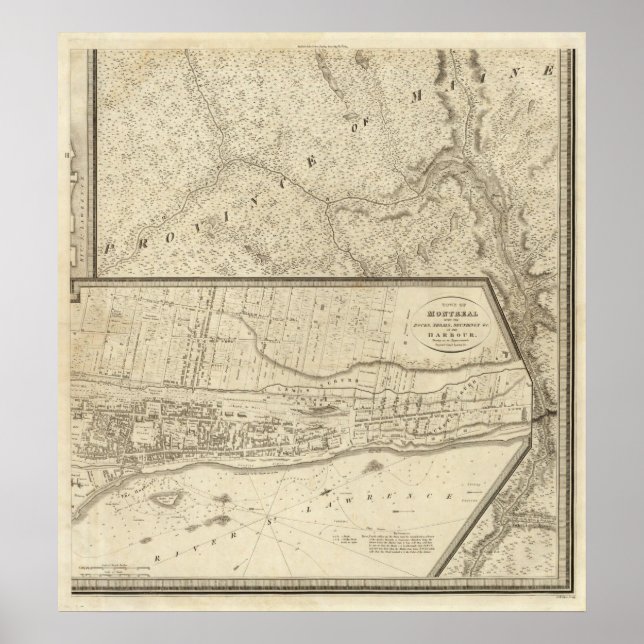 Poster Quebec, Canadá 3 (Frente)