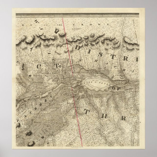 Póster Quebec, Canadá 4 (Frente)