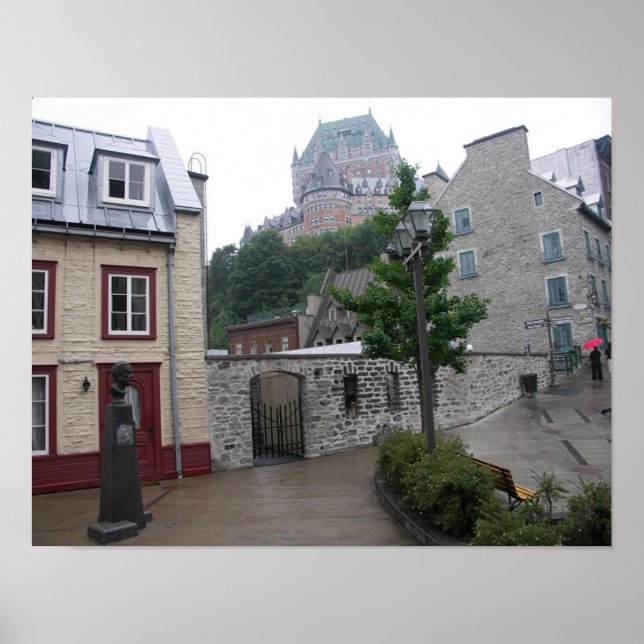 Póster Quebec City Street (Frente)
