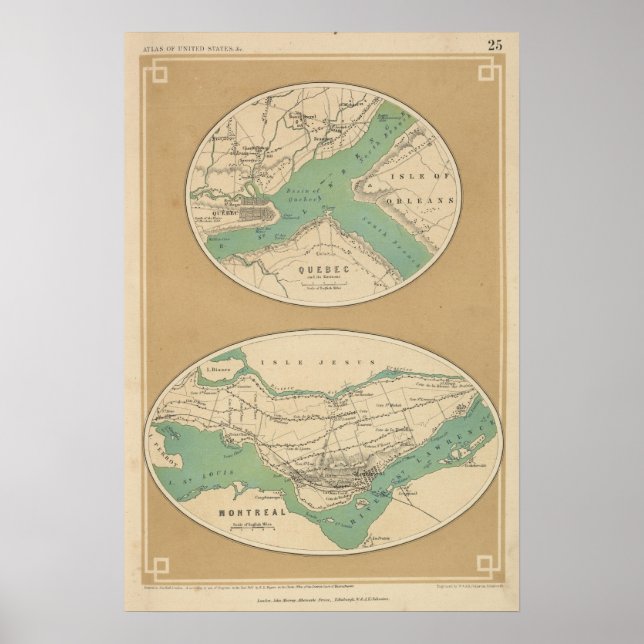 Póster Quebec e seus Ambientes (Frente)