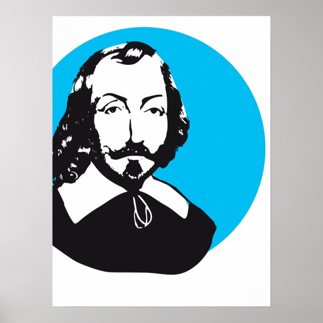 Póster Québec Samuel de Champlain 1608 Nova-França (Frente)