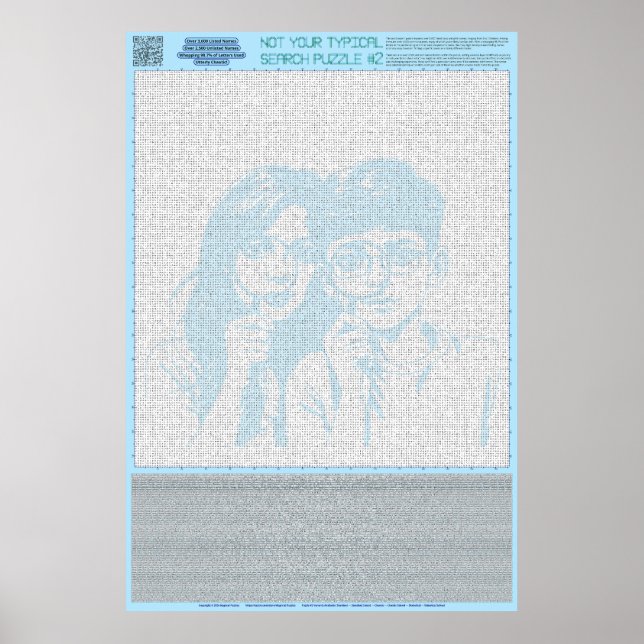 Poster QUEBRA-CABEÇA nº 2: Nomes - Chaotic (Frente)