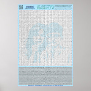 Poster QUEBRA-CABEÇA nº 2: Nomes - Padrão