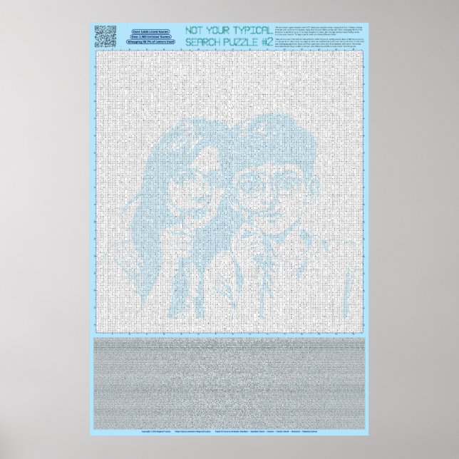 Poster QUEBRA-CABEÇA nº 2: Nomes - Padrão (Frente)