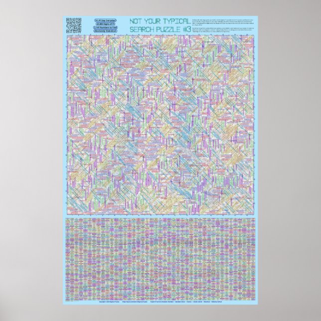 Poster QUEBRA-CABEÇA nº 3: Pi Day - Diabolizado (Frente)