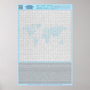 Poster QUEBRA-CABEÇA nº 5: Países - Diabólicos