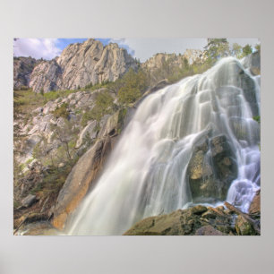 Poster Quebra d'água do Canyon, Selvagem de Pico Solitá