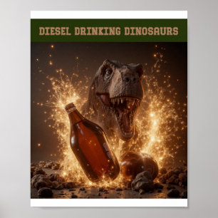 Poster Quebra De Garrafas De Cerveja