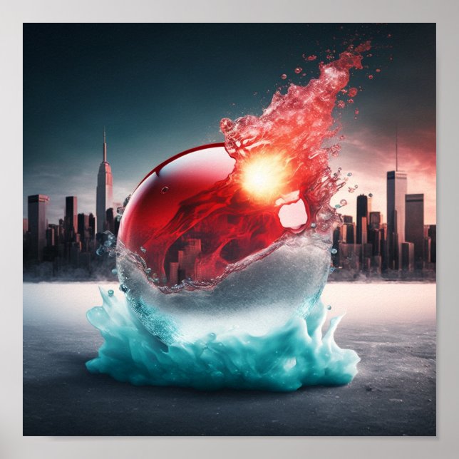 Poster Quebra do Red Fireball (Frente)