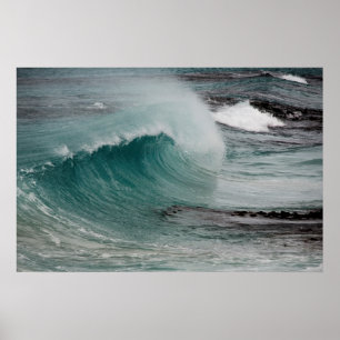 Poster Quebrador de Ondas na Tasmânia