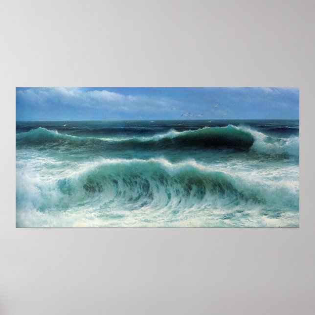 Póster Quebrando Ondas (Frente)