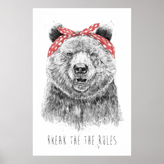 Poster Quebrar as regras (Frente)