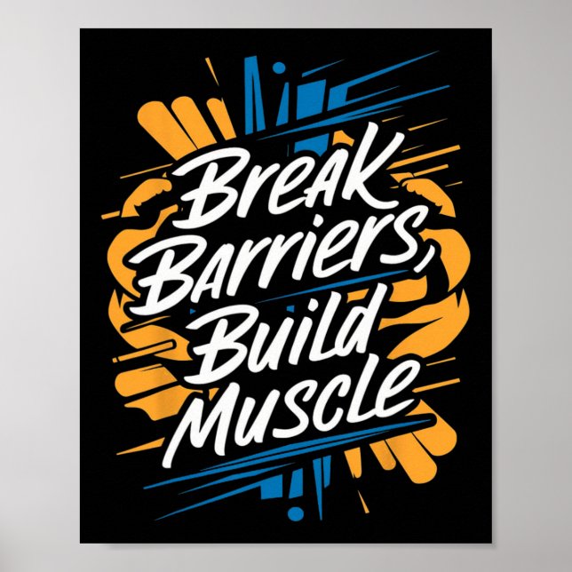 Poster Quebrar Barreiras  (Frente)