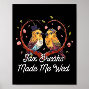Poster Quebras Fiscais Me Tornaram Engraçado Casamento Hu