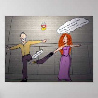 Poster Quebre uma Perna! Pôster