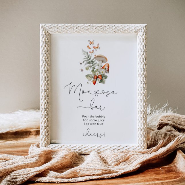 Poster Queda de bar de cogumelo-mãe-osa (Criador carregado)