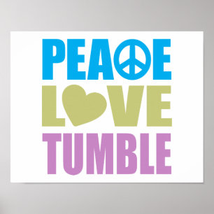 Poster Queda do amor da paz