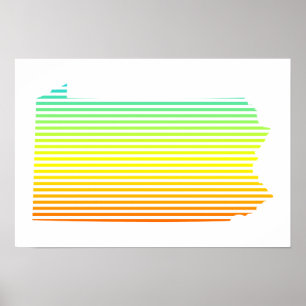 Póster queda do frio na Pensilvânia