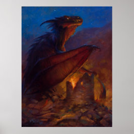 Poster Queda do Rei Vermelho