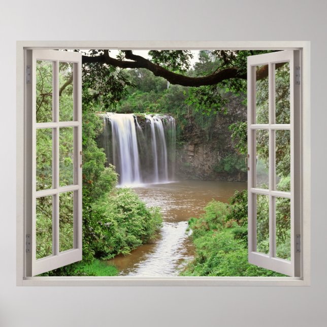 Póster Queda perigosa,Austrália (Frente)