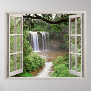 Póster Quedas de Dangar, Austrália