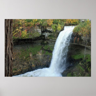 Póster Quedas de Minnehaha