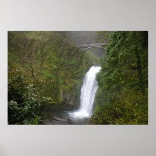 Póster Quedas de Multnomah