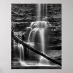 Póster Quedas do lago
