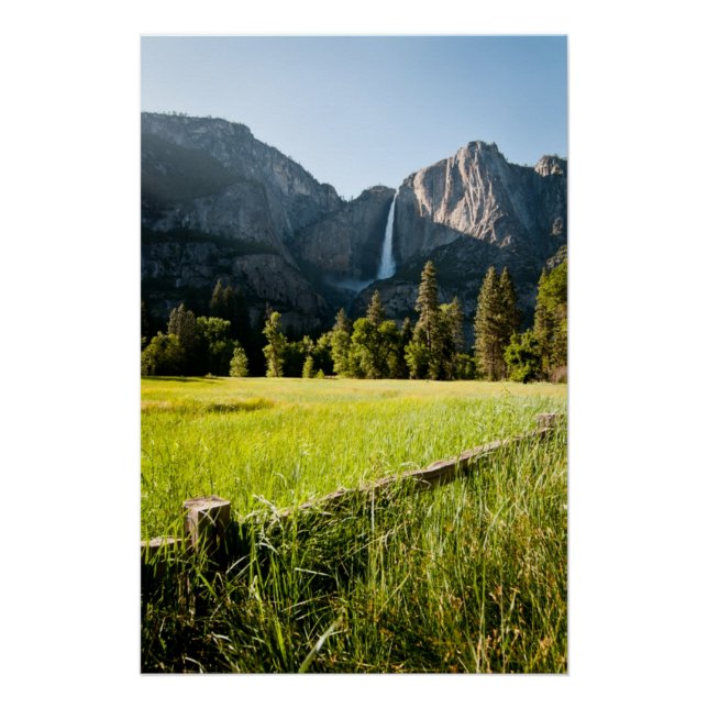 Póster Quedas do Yosemite Superior (Frente)