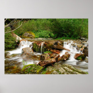 Póster Quedas no Creek de Perry Superior