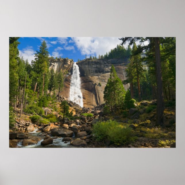Poster Quedas | Parque Nacional Yosemite (Frente)