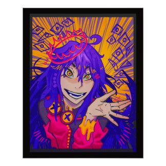 Póster Queen anime