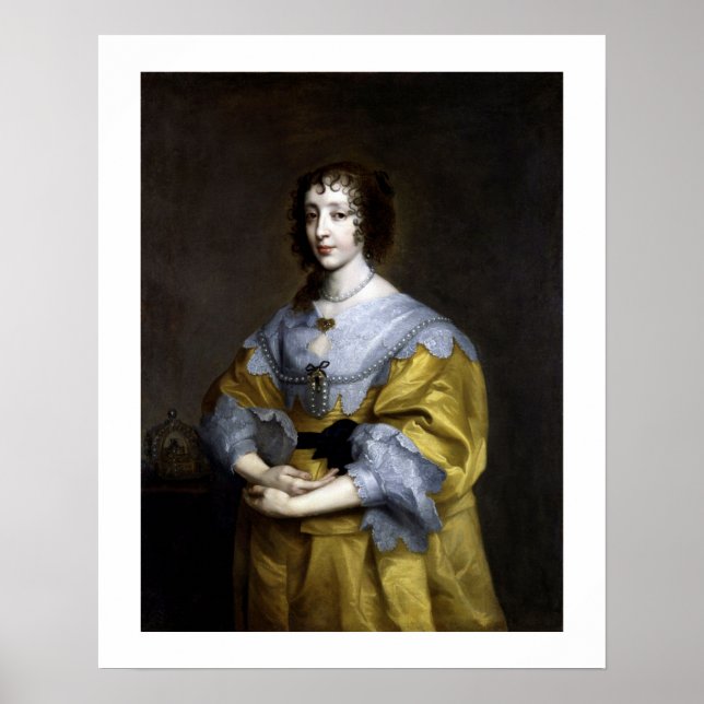 Poster Queen Henrietta Maria (Frente)