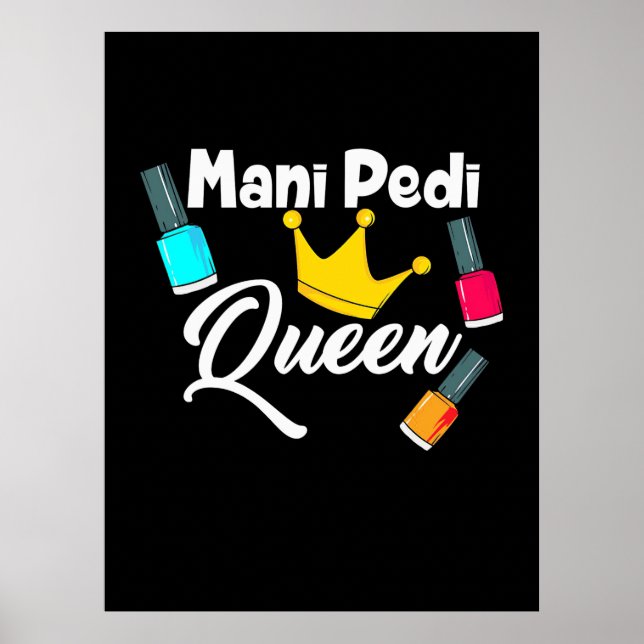 Poster Queen Nail Artist (Frente)
